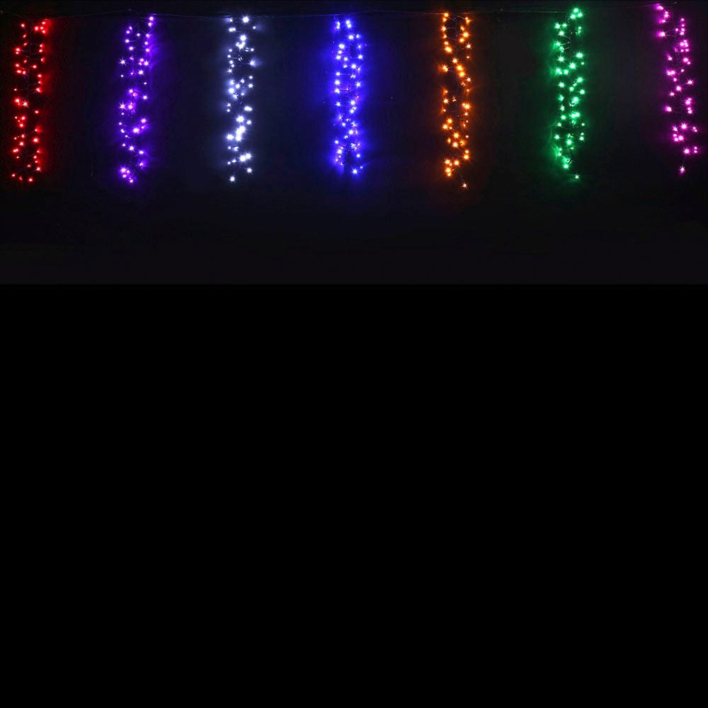 LED Rainbow Cluster Digital Lights Strand