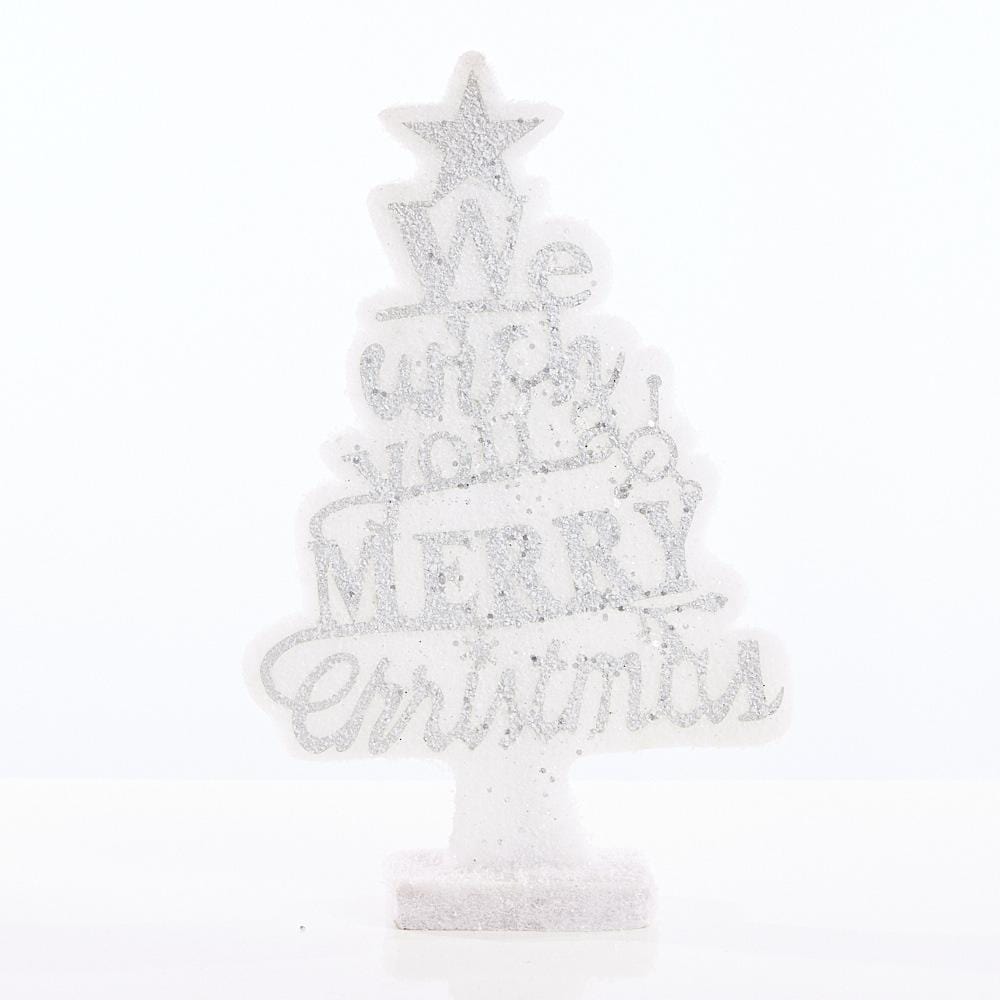 Glitter Message Tree Decoration