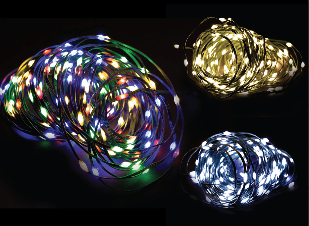 300 LED Easy-Wrap Flexi Fairy Lights 3 Asst