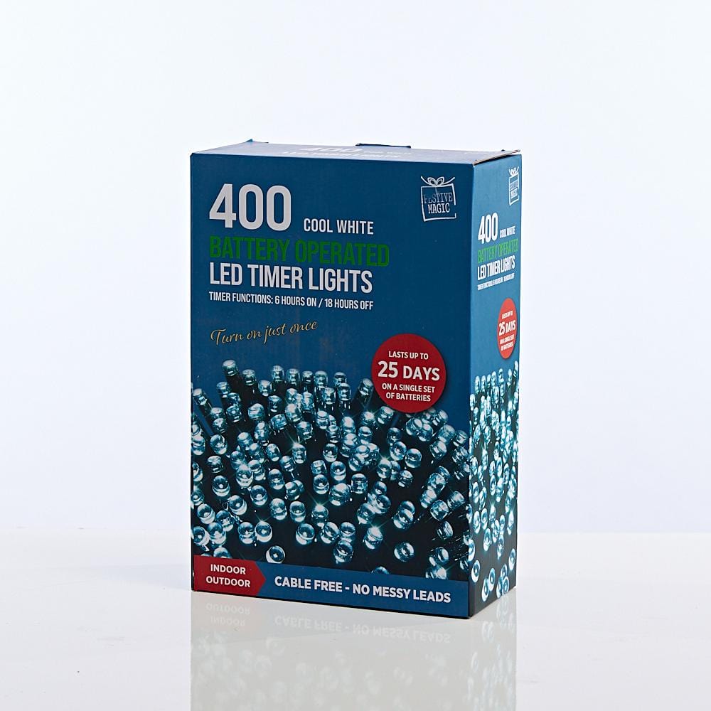 400 LED Battery Fairy Lights